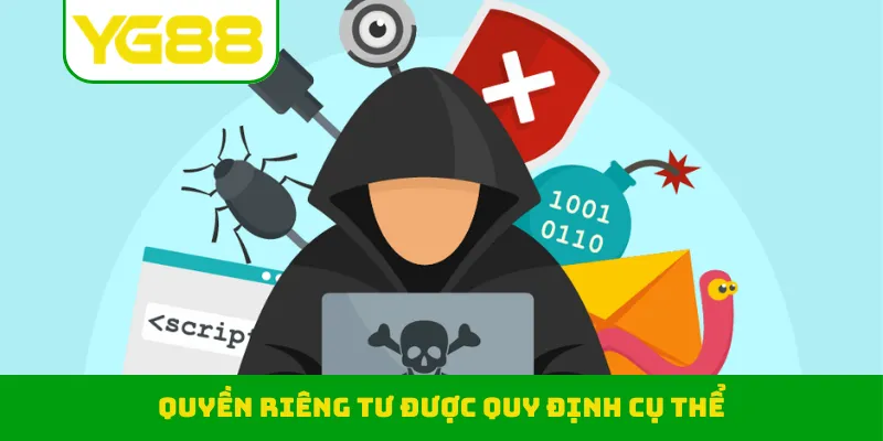 Quyền riêng tư được quy định cụ thể